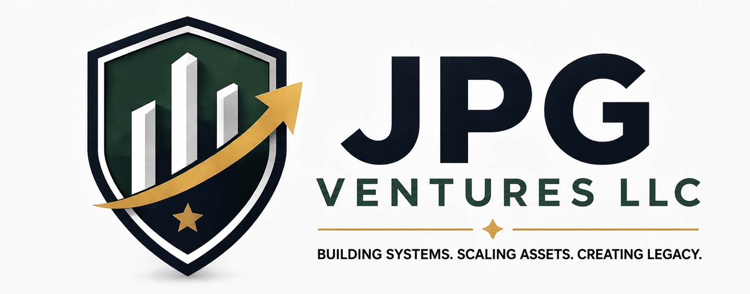 JPG Ventures LLC — Building Systems, Scaling Assets, Creating Legacy
